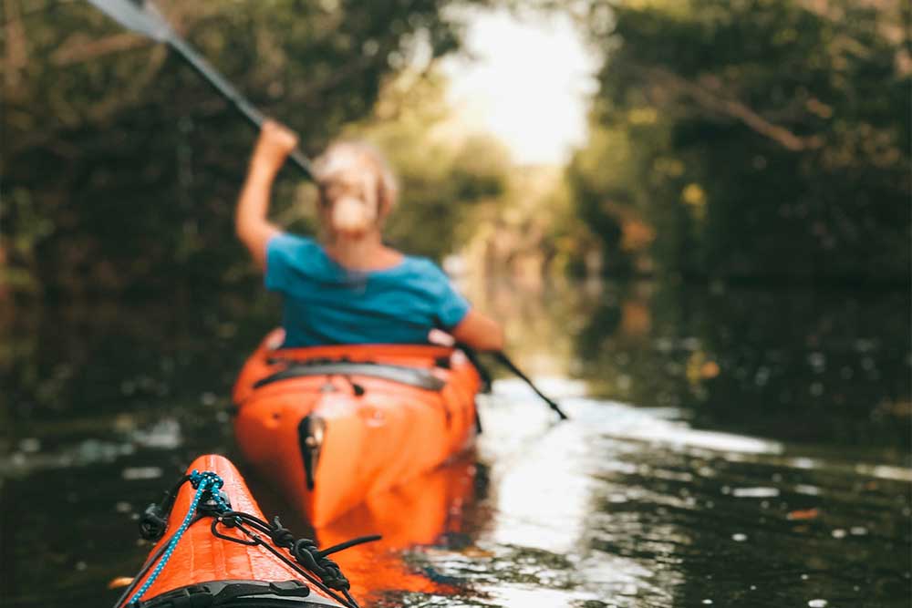 Kanot paddling